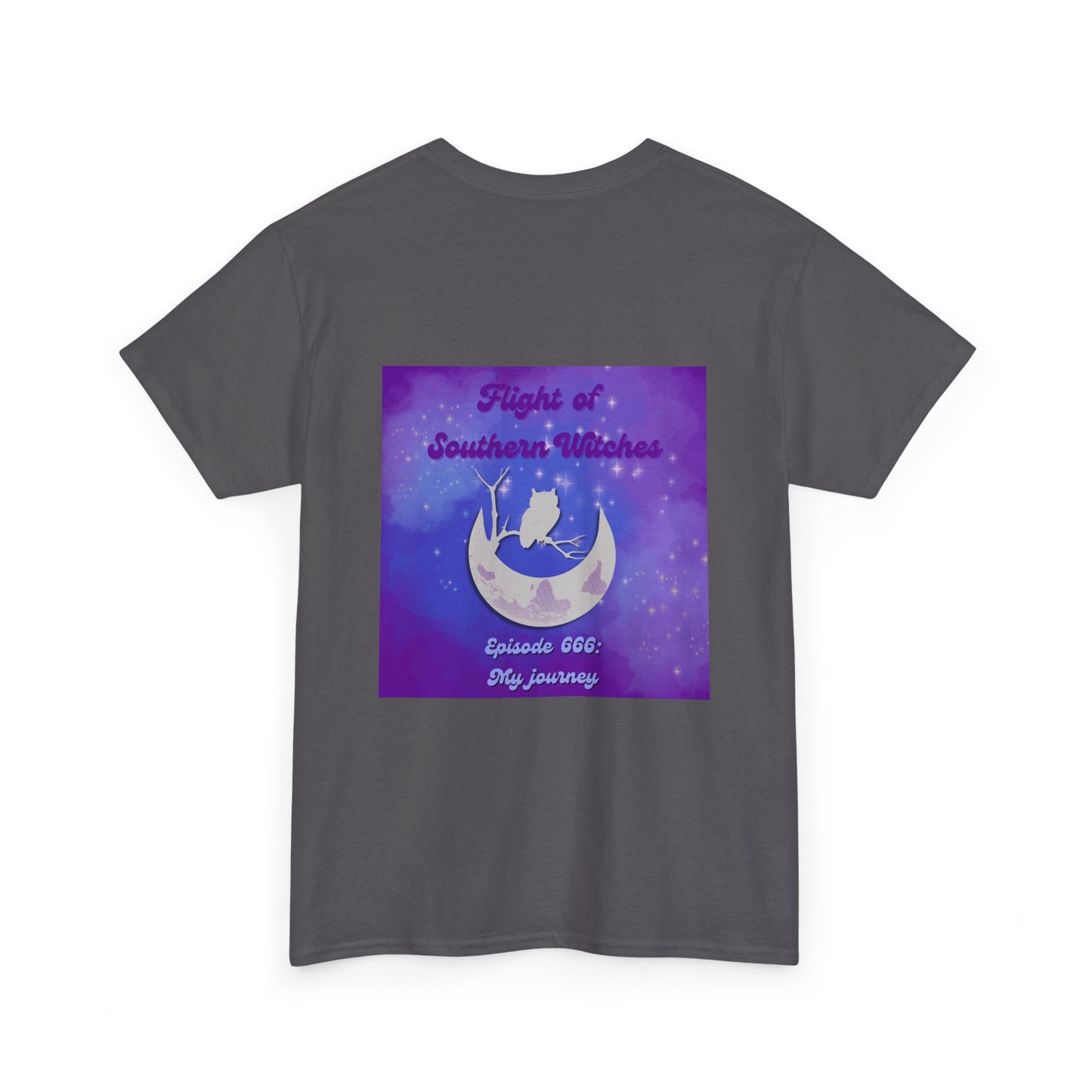 Flight of Southern Witches Podcast B design Unisex Heavy Cotton Tee