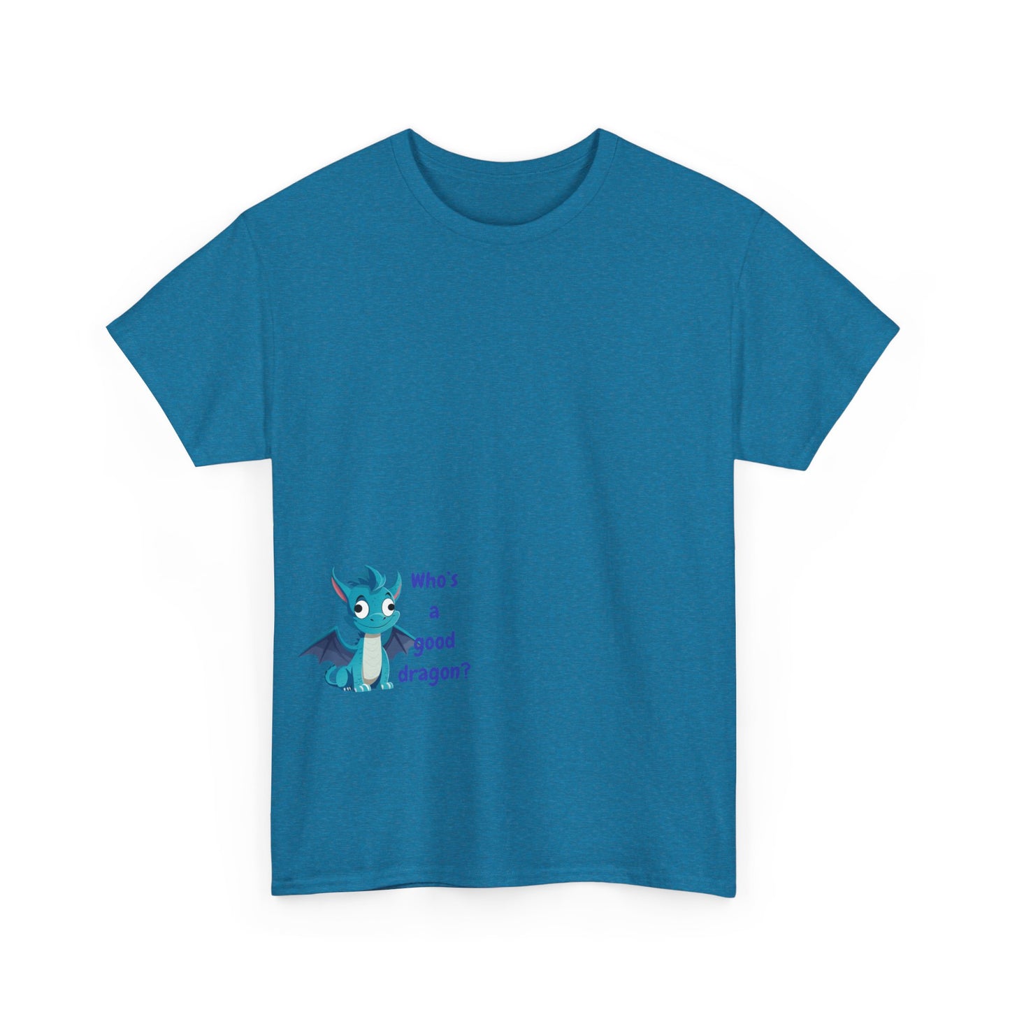 Who is a good dragon? Unisex Heavy Cotton Tee