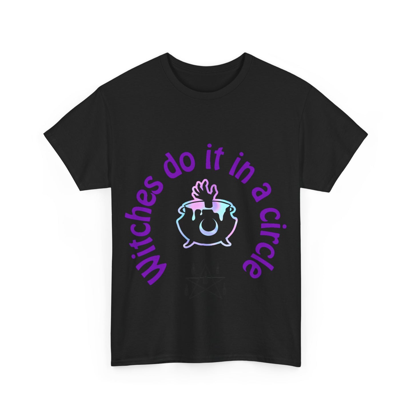 Witches do it in a Circle Unisex Heavy Cotton Tee