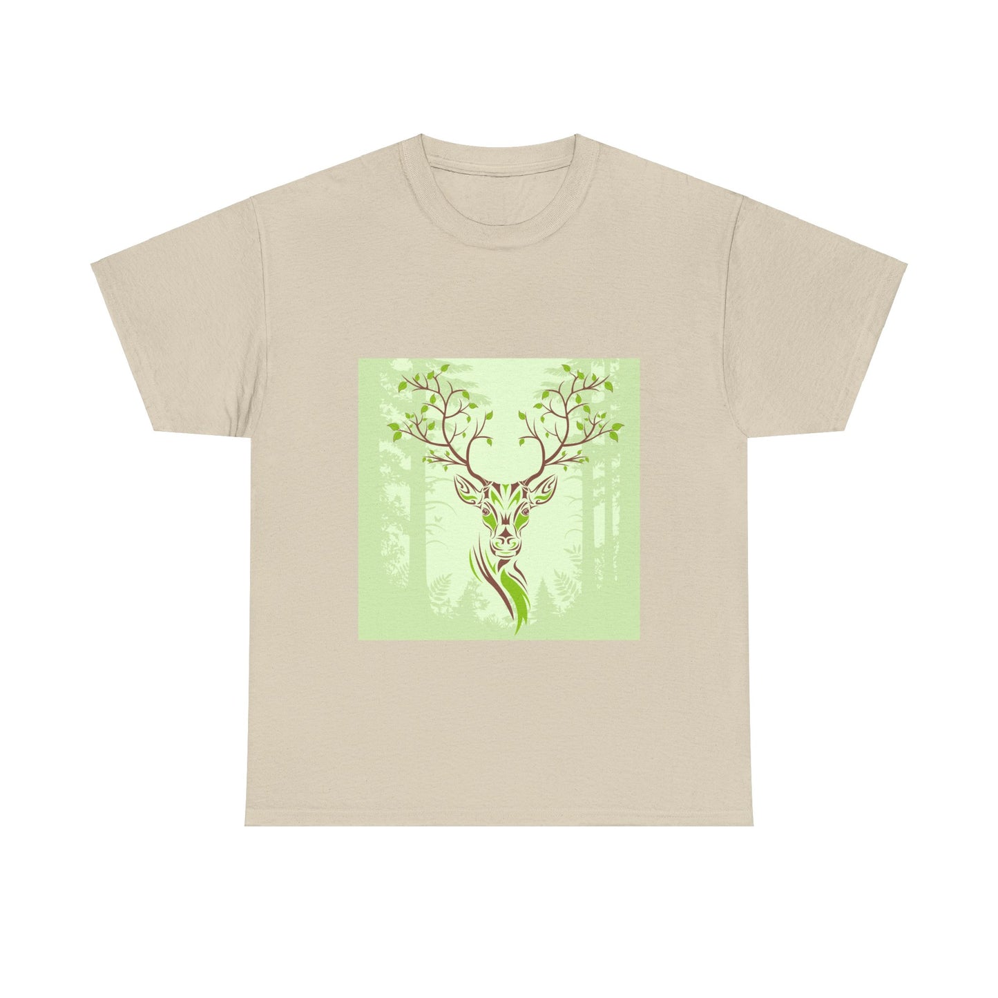 Forest Stag Unisex Heavy Cotton Tee