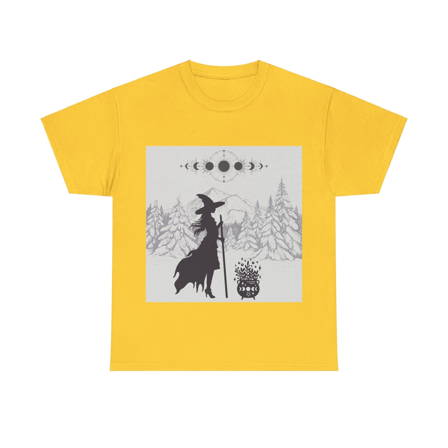 Mountain Witch Unisex Heavy Cotton Tee