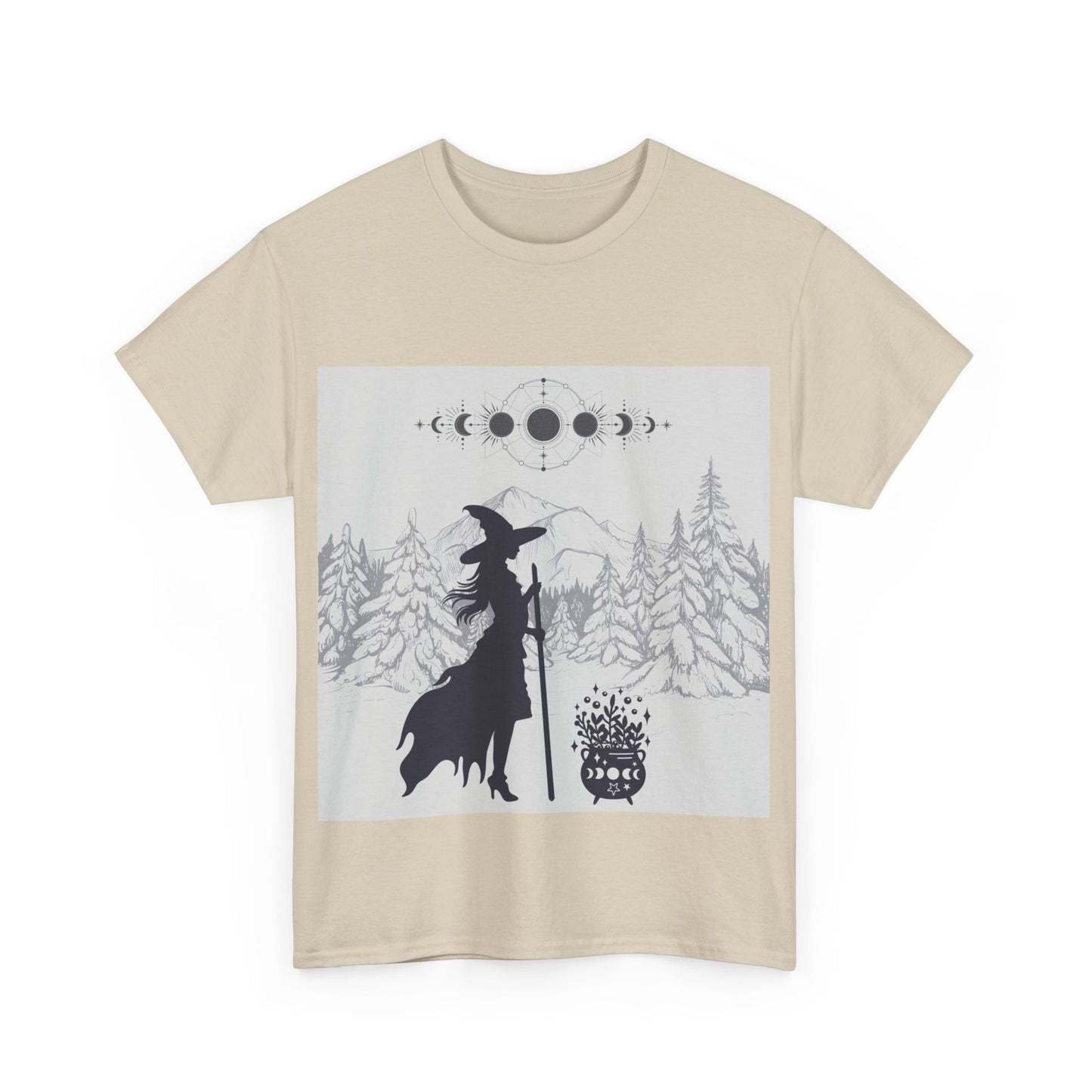 Mountain Witch Unisex Heavy Cotton Tee