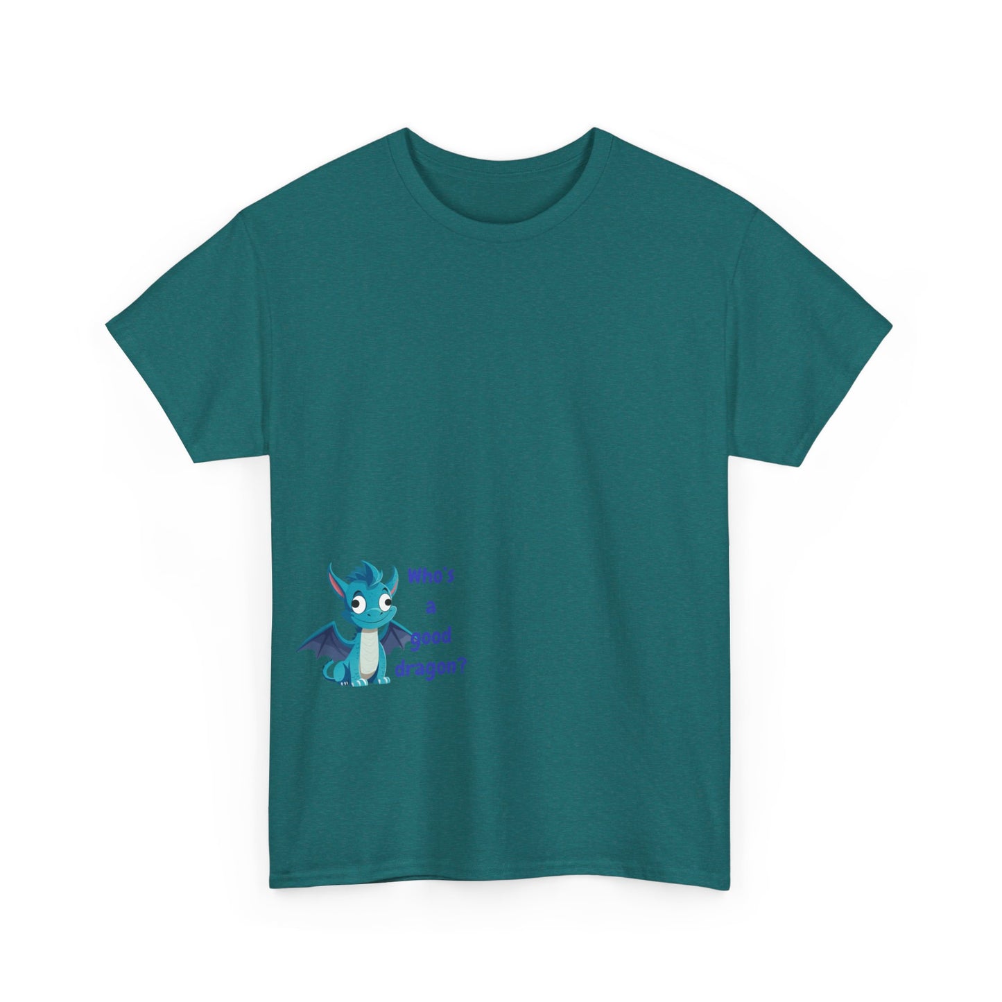 Who is a good dragon? Unisex Heavy Cotton Tee