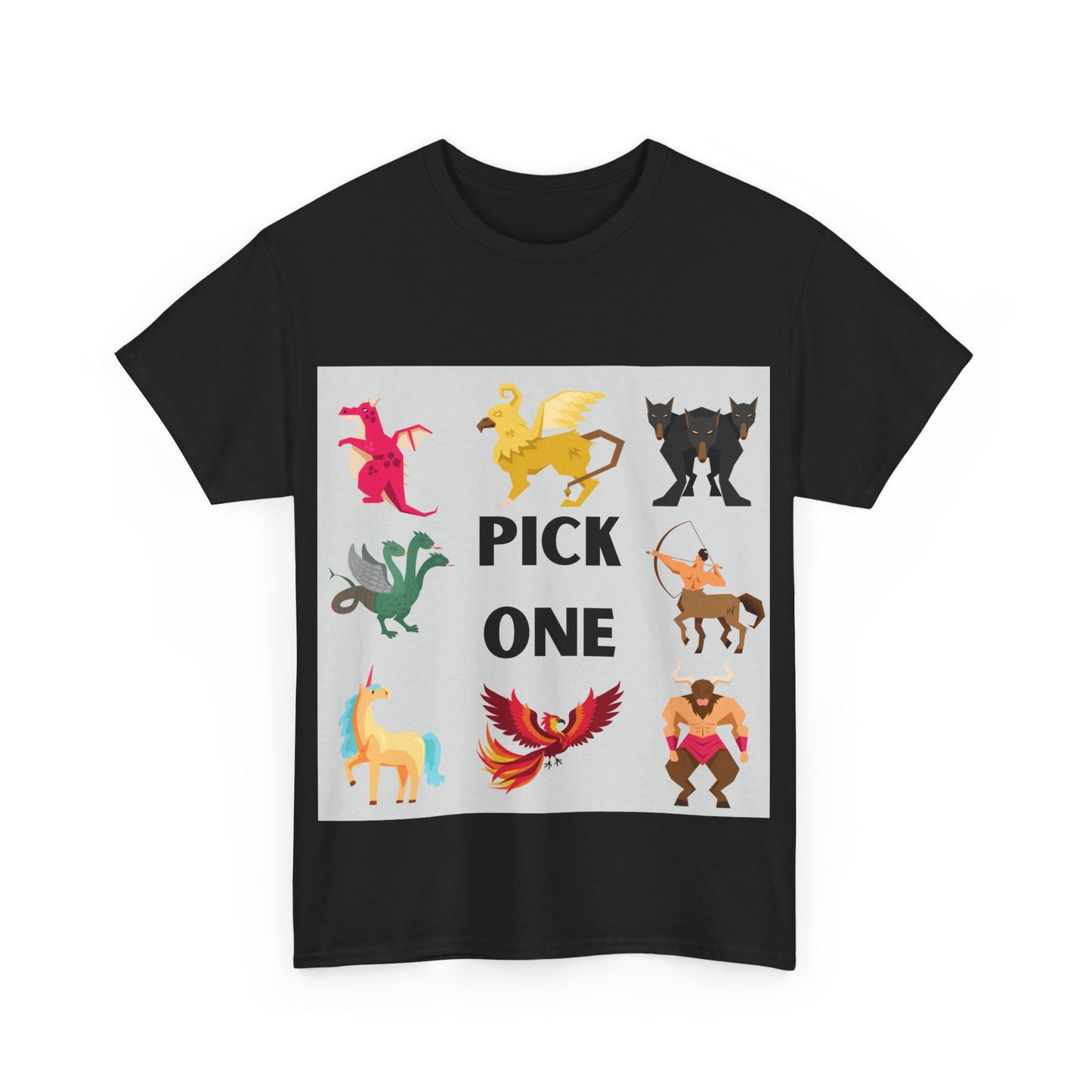 Pick One Unisex Heavy Cotton Tee