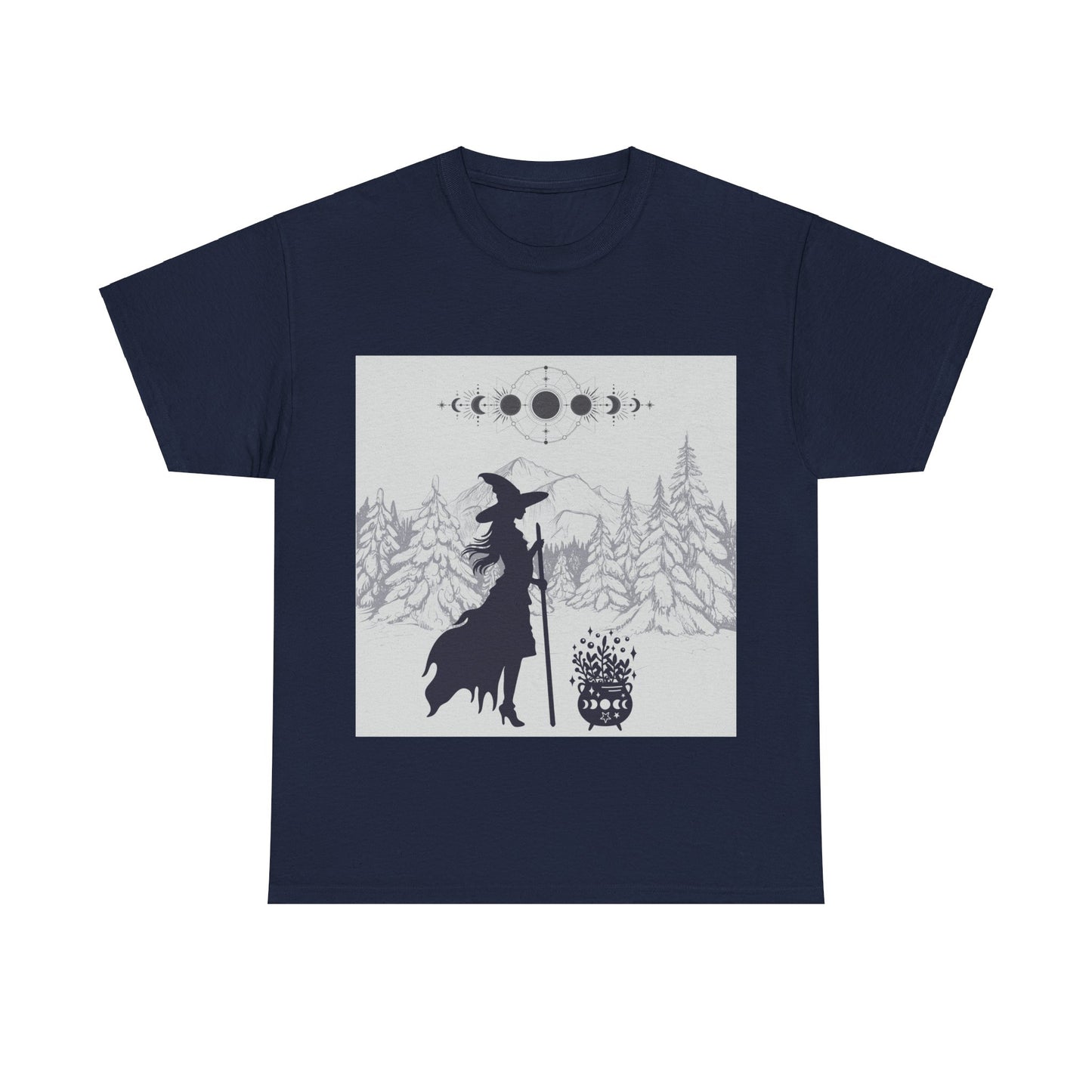 Mountain Witch Unisex Heavy Cotton Tee