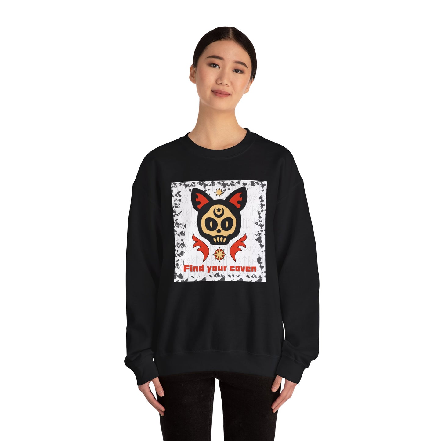 Find your coven Unisex Heavy Blend™ Crewneck Sweatshirt