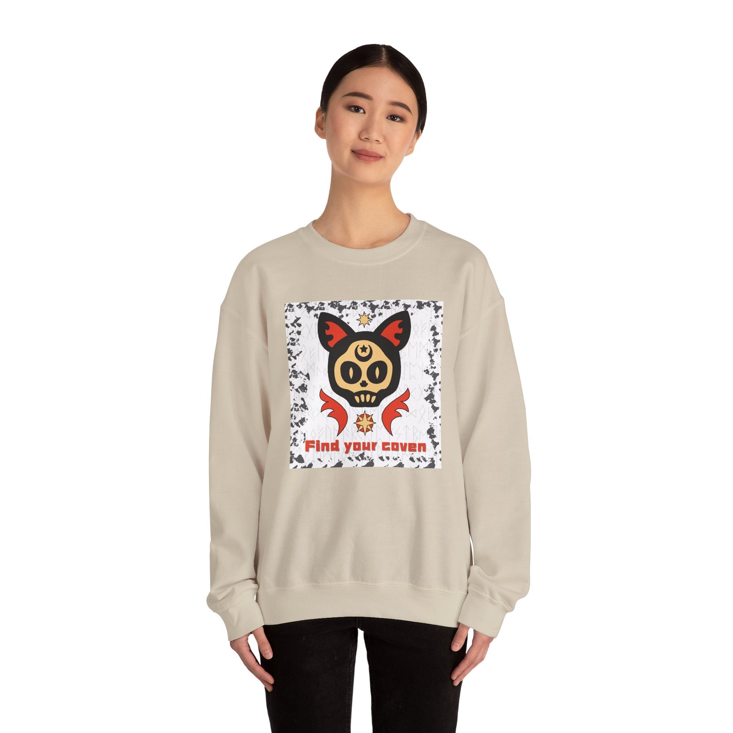 Find your coven Unisex Heavy Blend™ Crewneck Sweatshirt