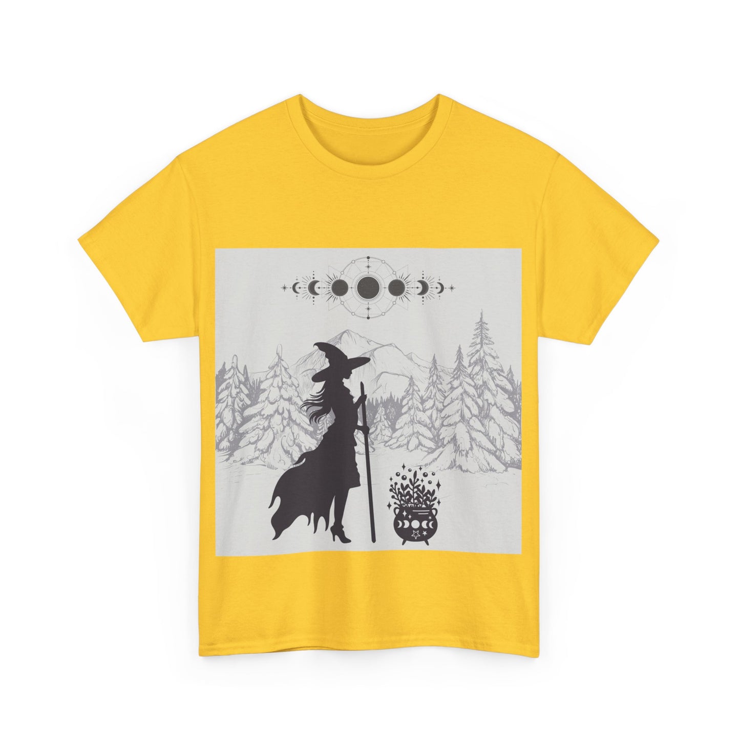 Mountain Witch Unisex Heavy Cotton Tee