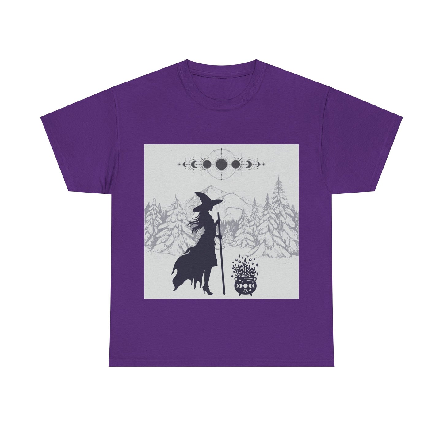 Mountain Witch Unisex Heavy Cotton Tee