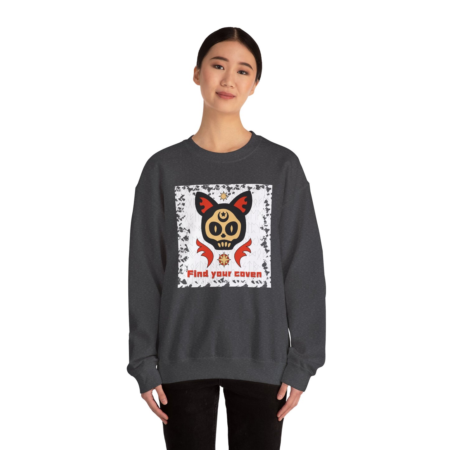 Find your coven Unisex Heavy Blend™ Crewneck Sweatshirt