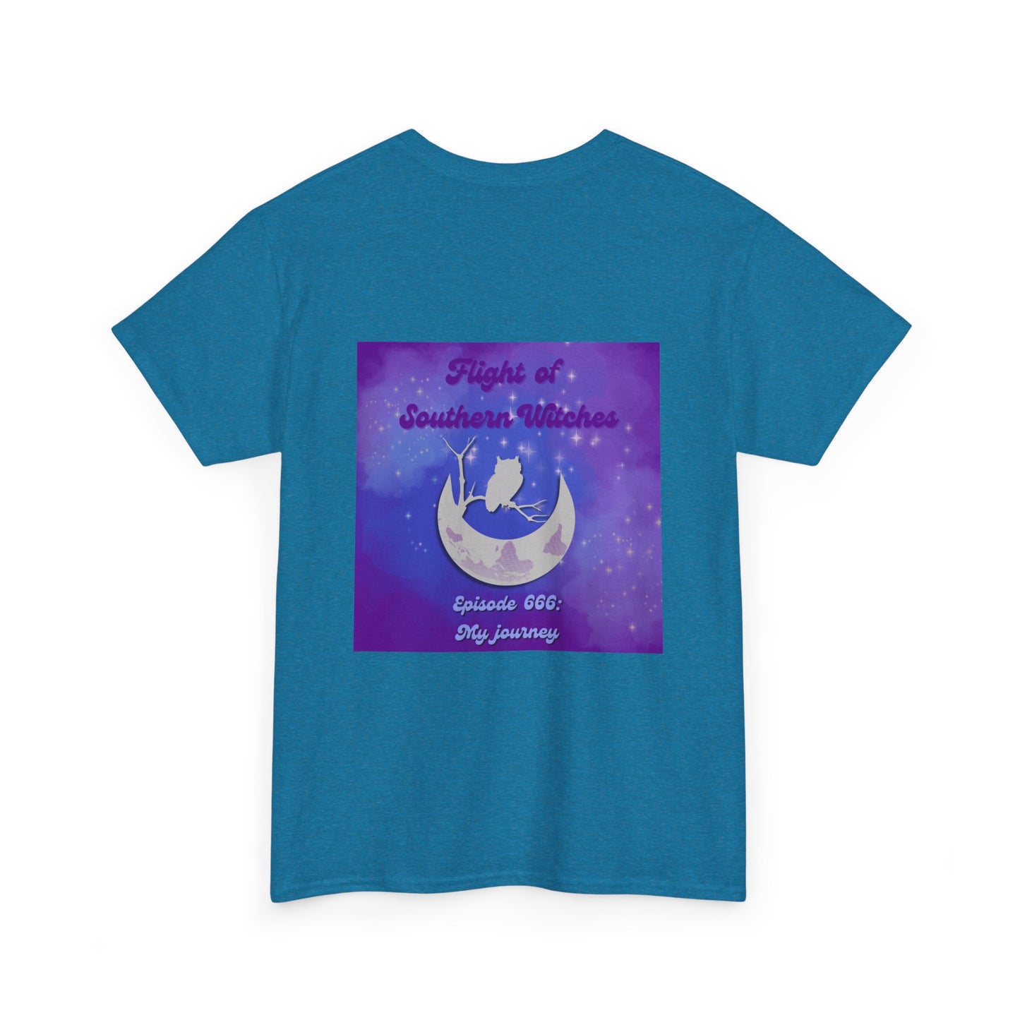 Flight of Southern Witches Podcast B design Unisex Heavy Cotton Tee