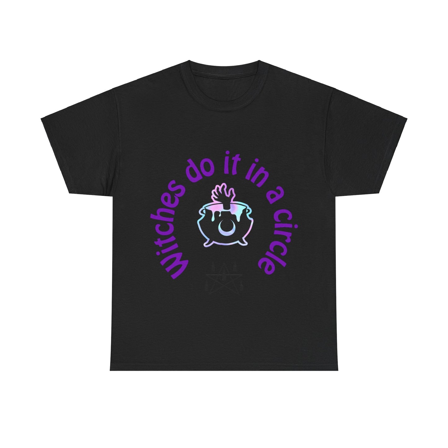 Witches do it in a Circle Unisex Heavy Cotton Tee