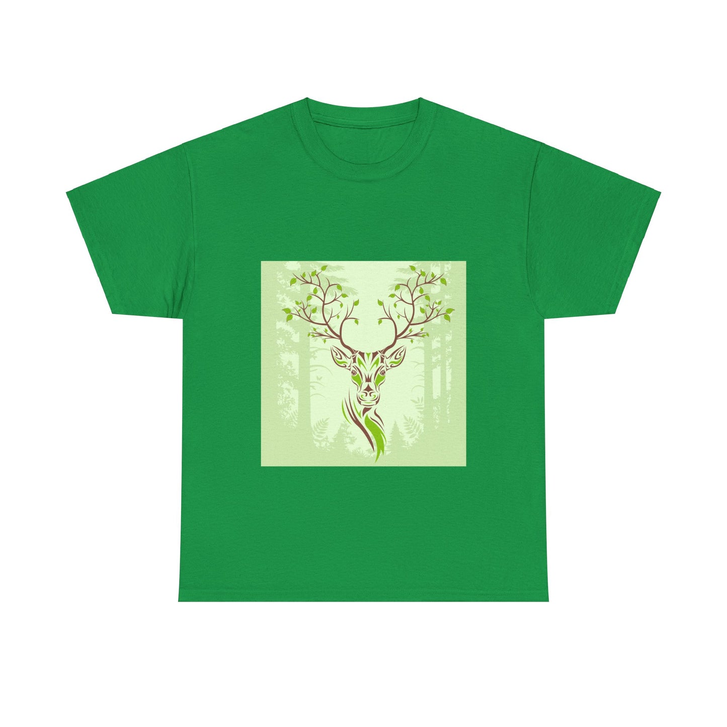 Forest Stag Unisex Heavy Cotton Tee