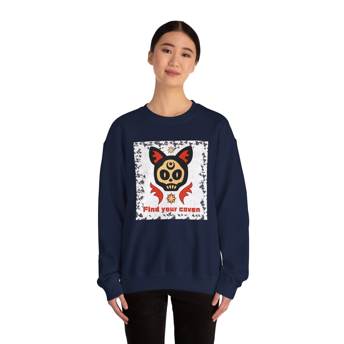 Find your coven Unisex Heavy Blend™ Crewneck Sweatshirt