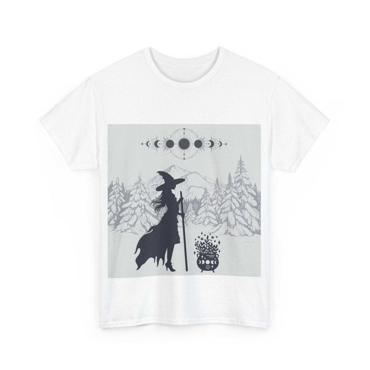 Mountain Witch Unisex Heavy Cotton Tee