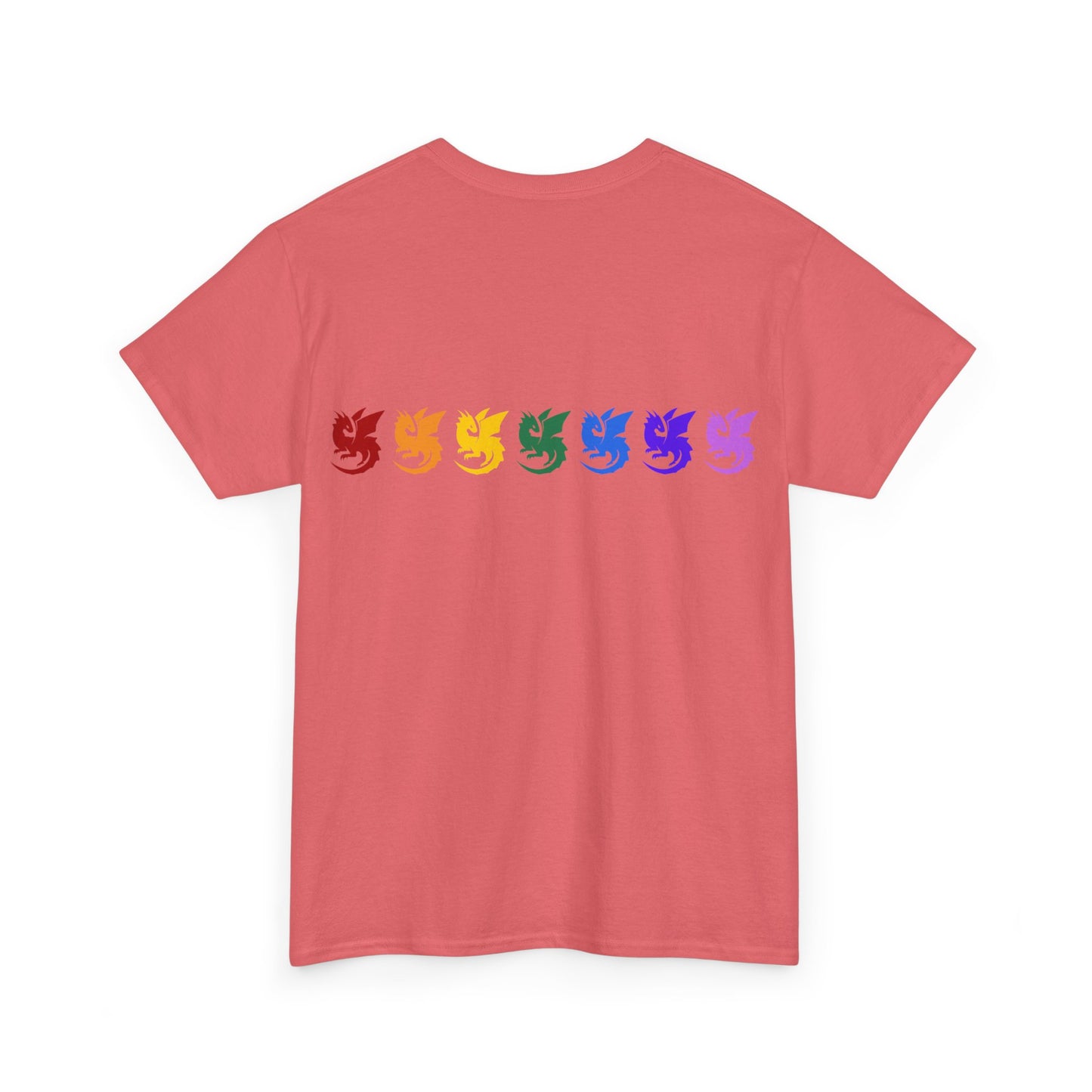 Rainbow Dragons Unisex Heavy Cotton Tee