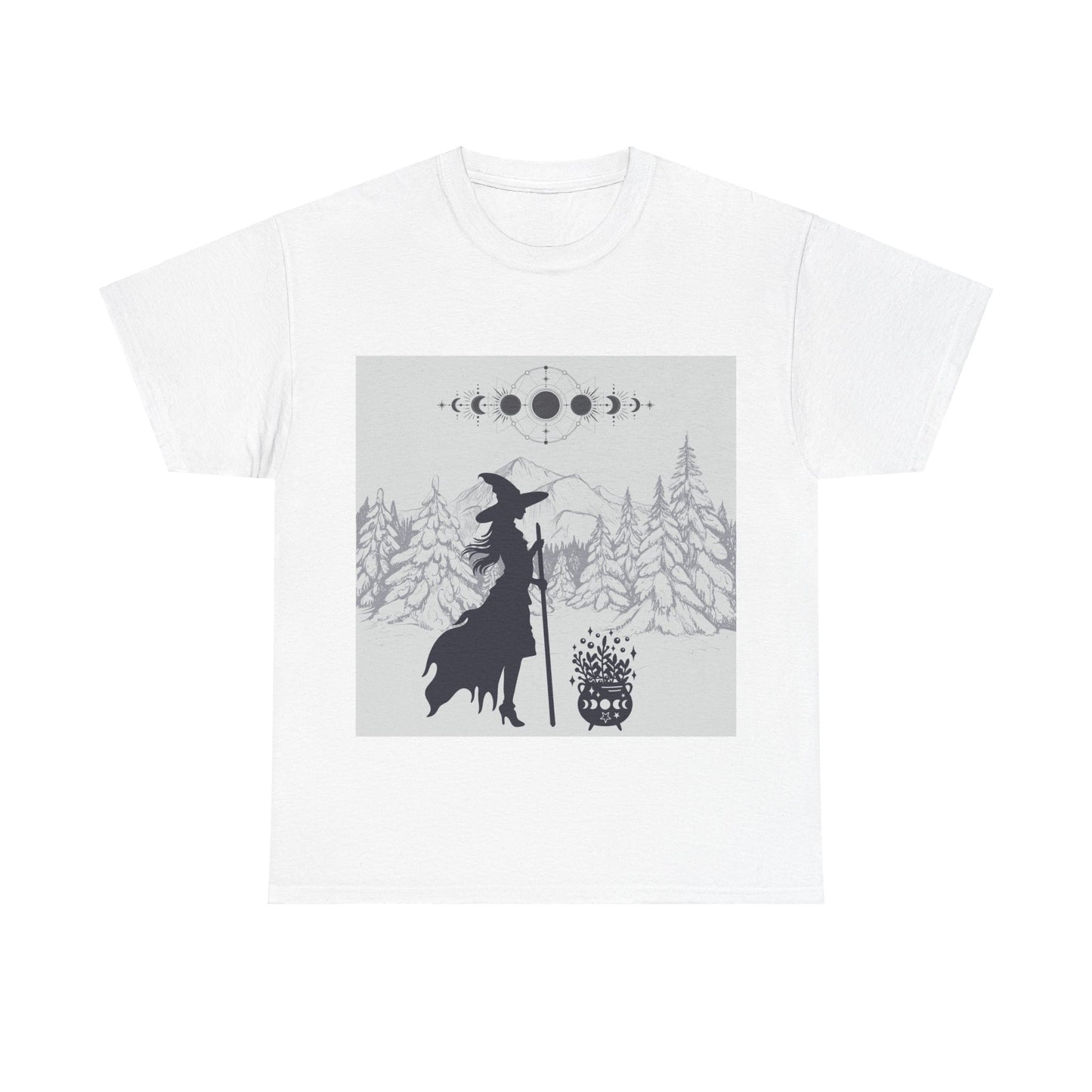 Mountain Witch Unisex Heavy Cotton Tee