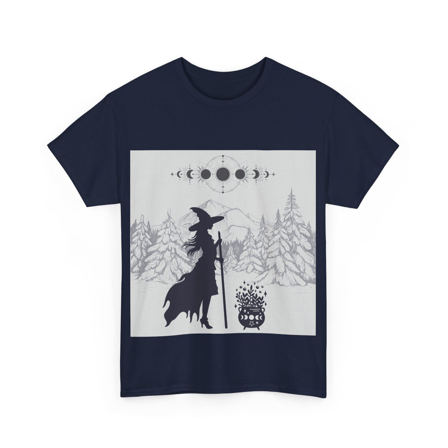 Mountain Witch Unisex Heavy Cotton Tee