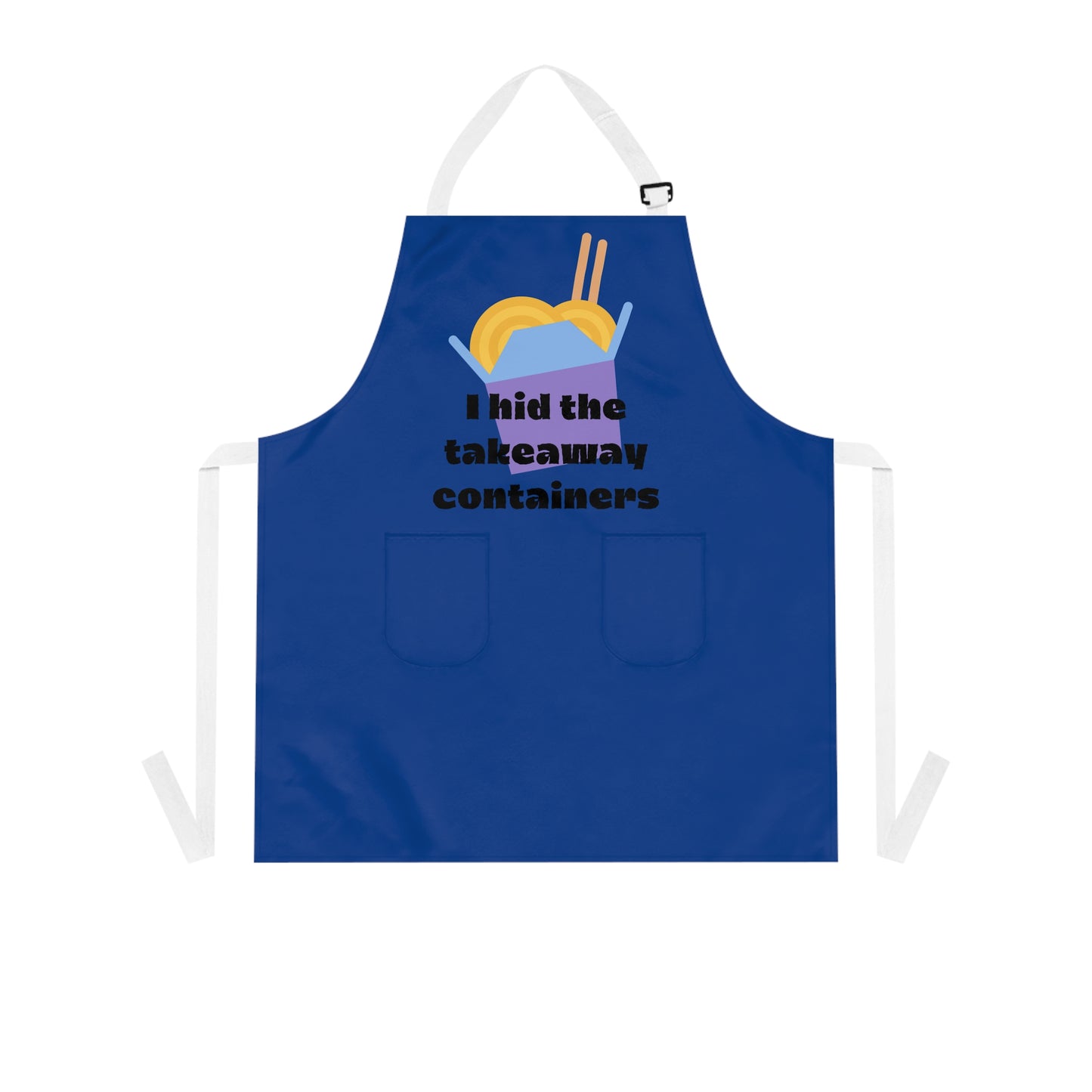 Hidden take-away Apron