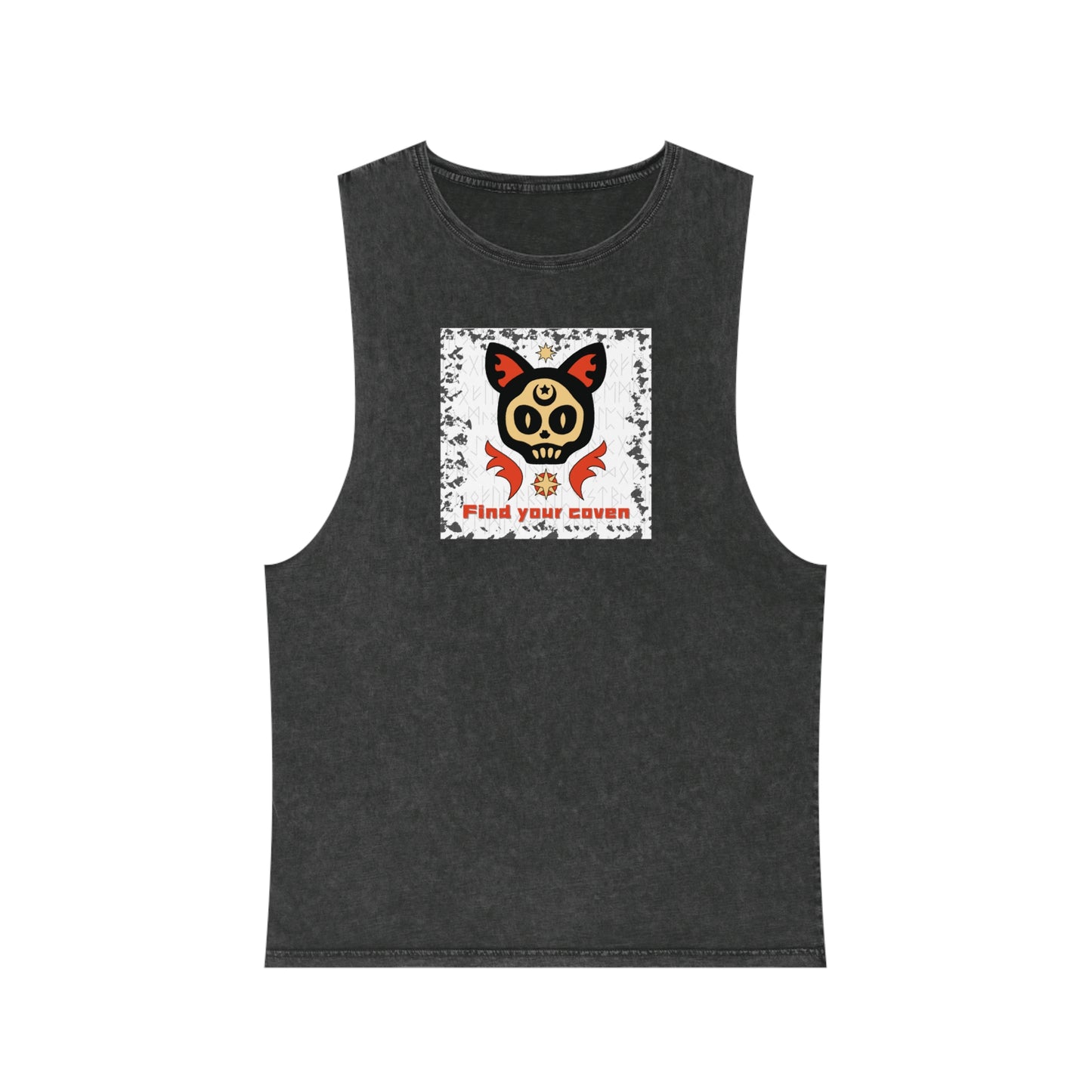 Find your coven Unisex Stonewash Tank Top