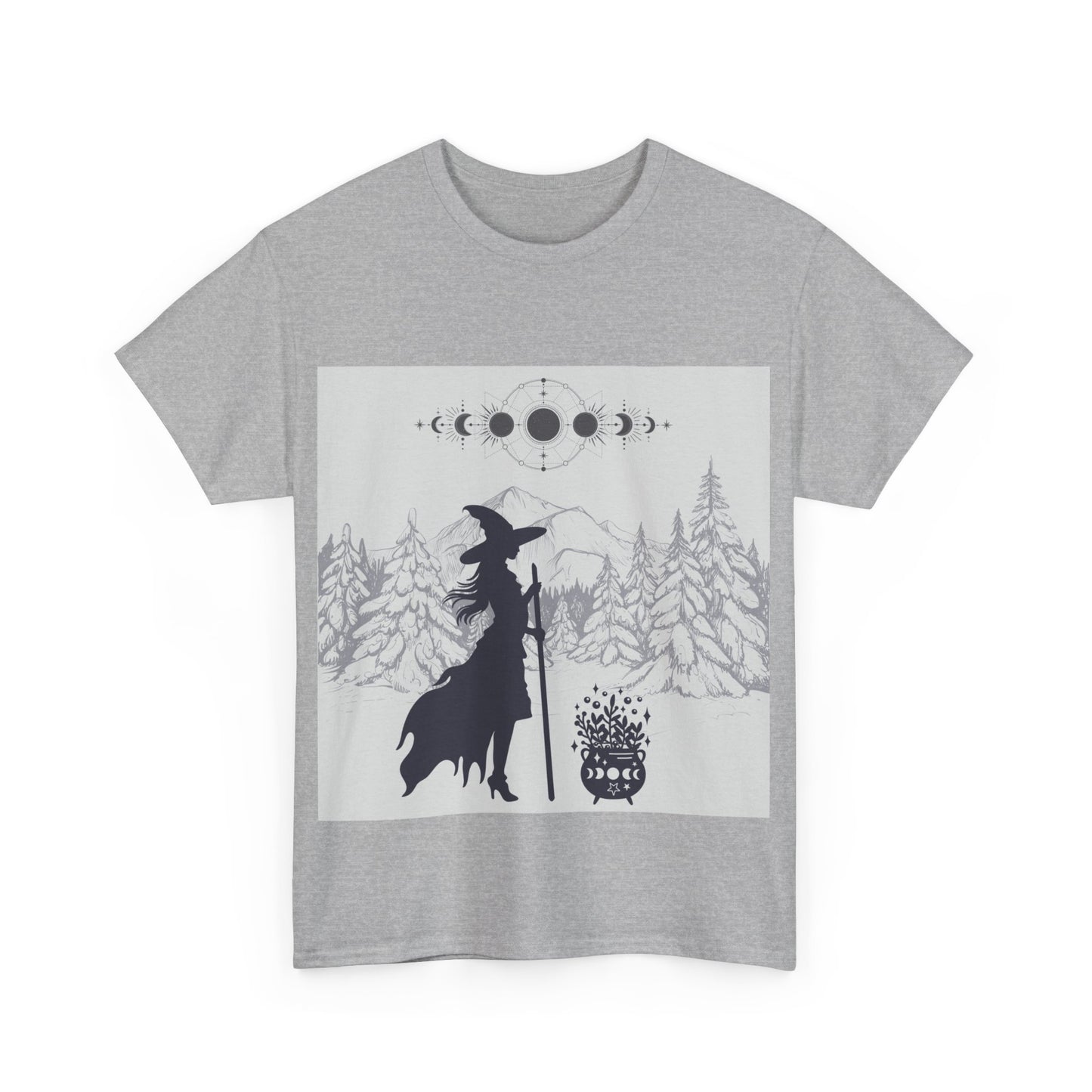 Mountain Witch Unisex Heavy Cotton Tee