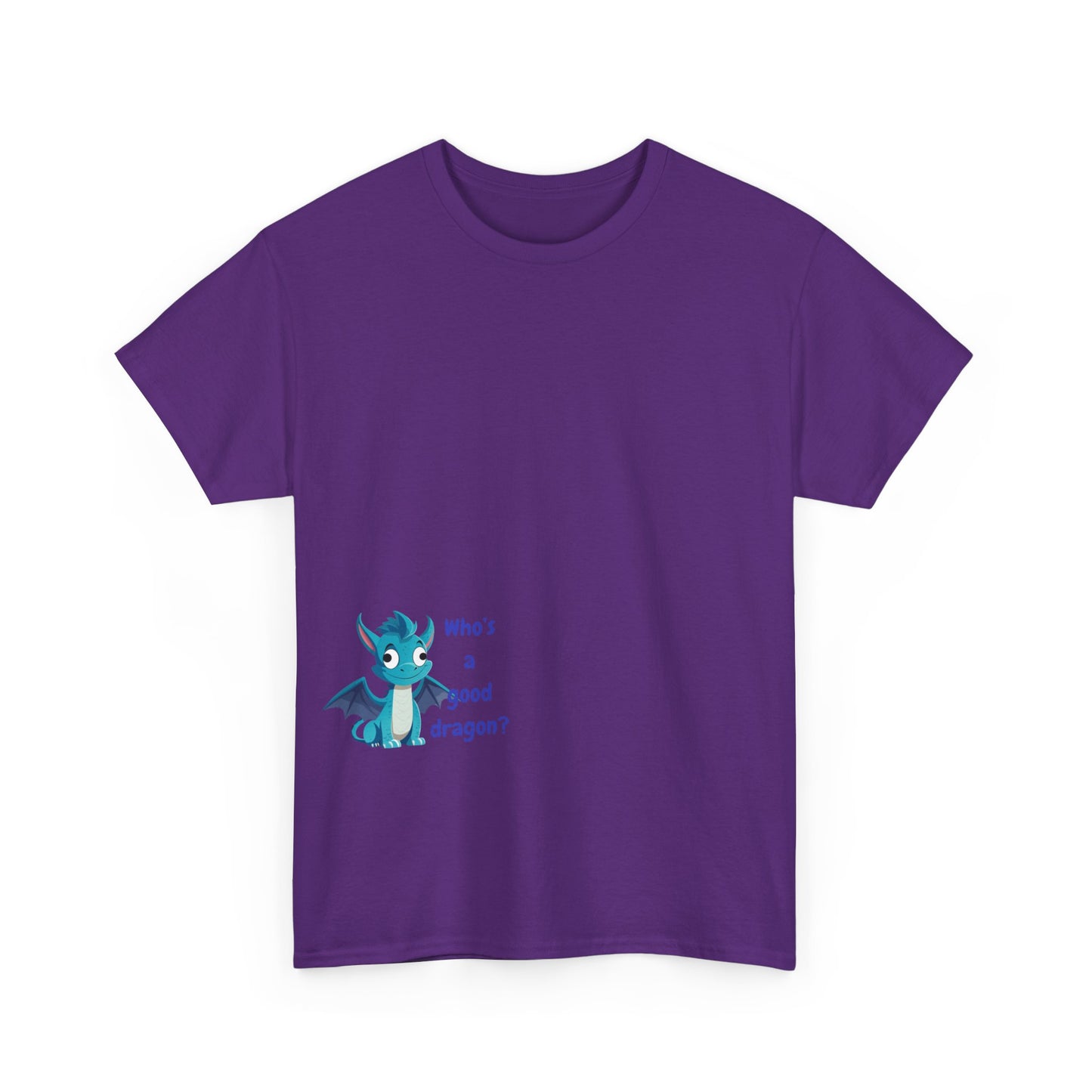 Who is a good dragon? Unisex Heavy Cotton Tee