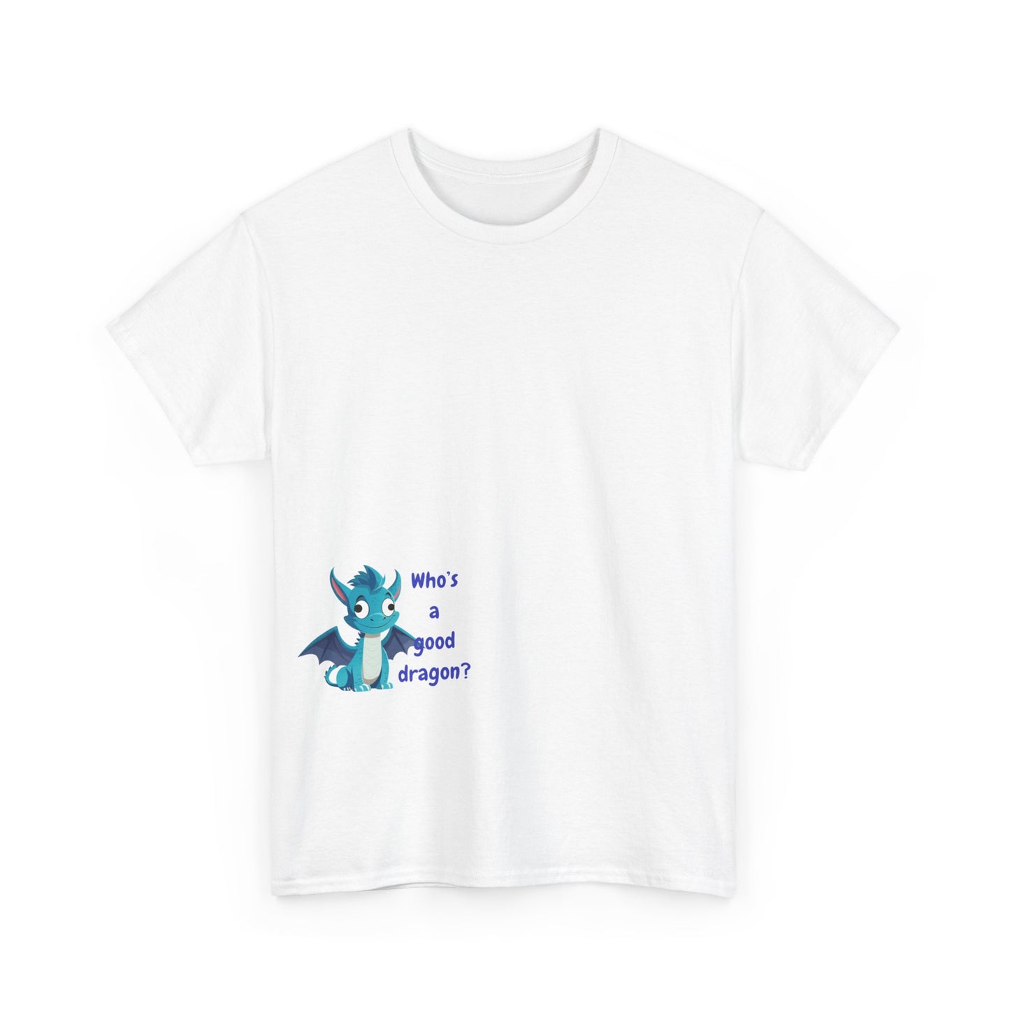 Who is a good dragon? Unisex Heavy Cotton Tee