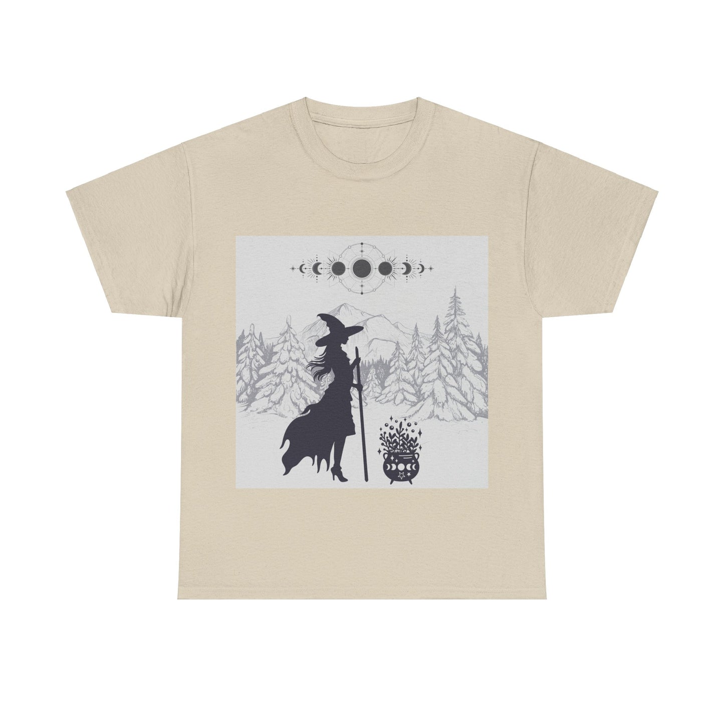 Mountain Witch Unisex Heavy Cotton Tee