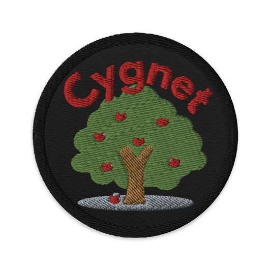 Cygnet, Tasmania Embroidered patch