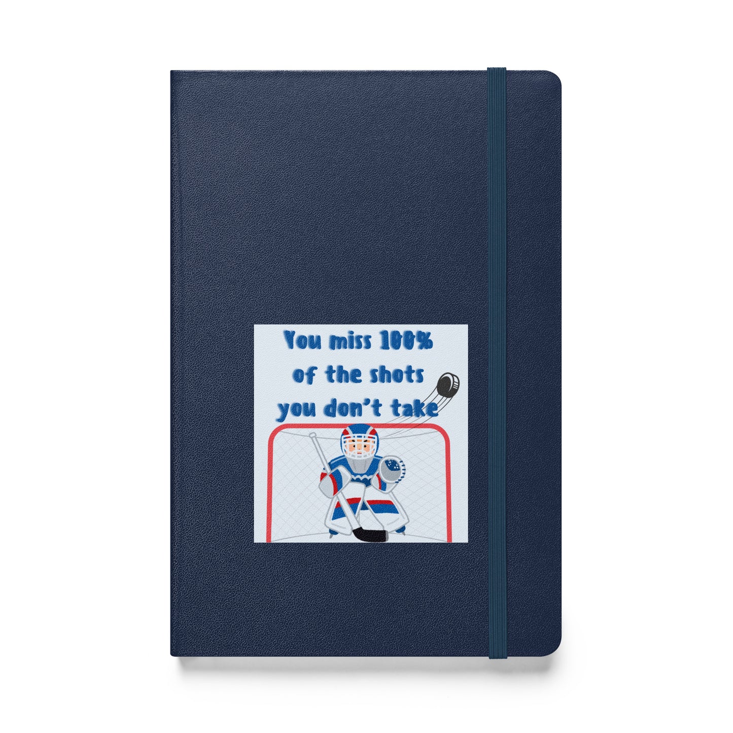 Take the Shot Hardcover bound notebook