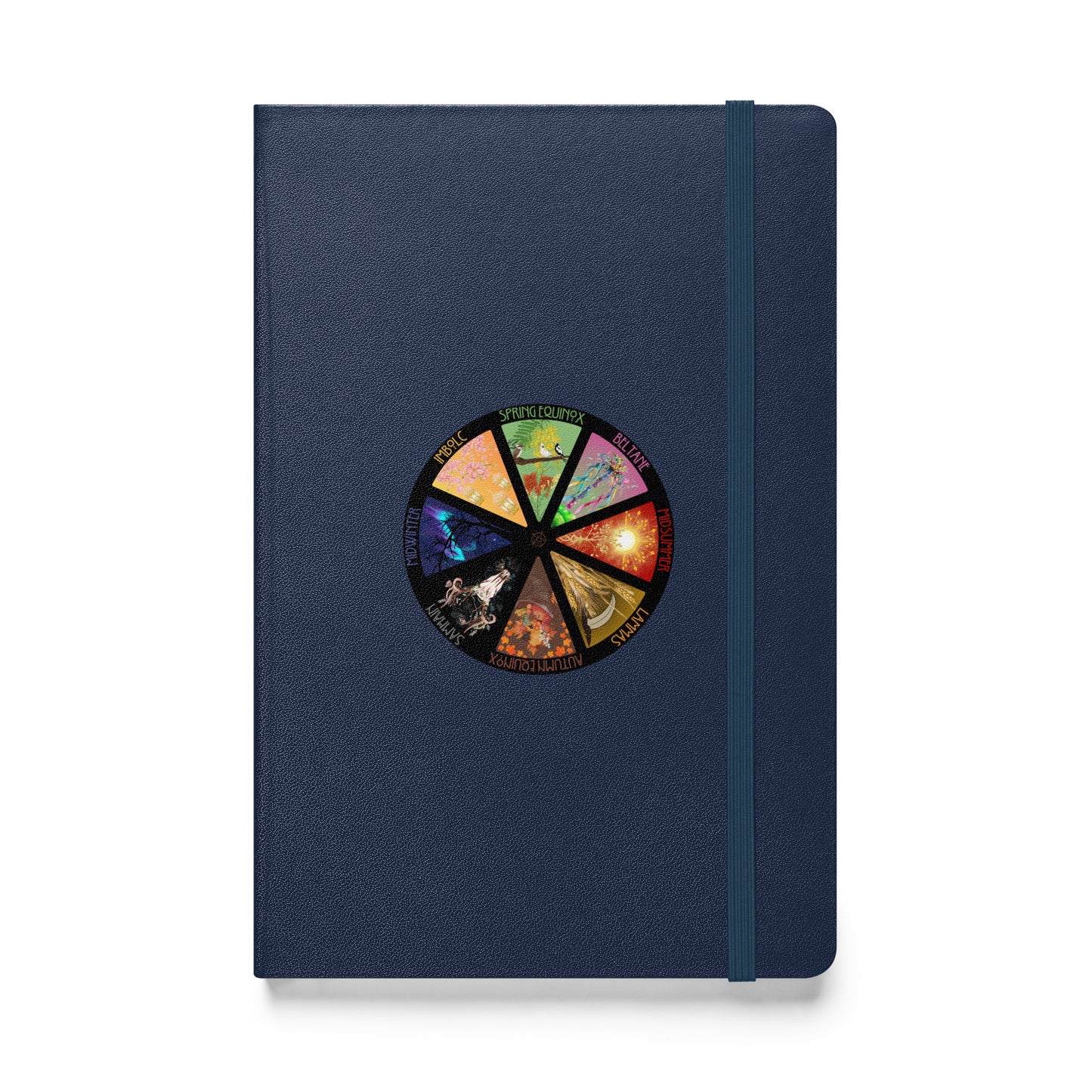 Wheel of the Year Hardcover bound notebook