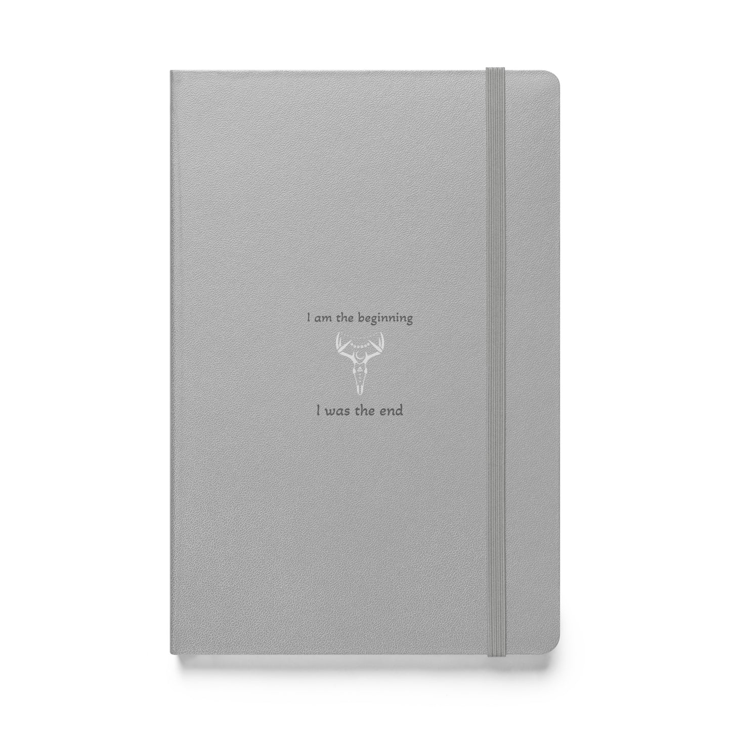 Beginning End Hardcover bound notebook