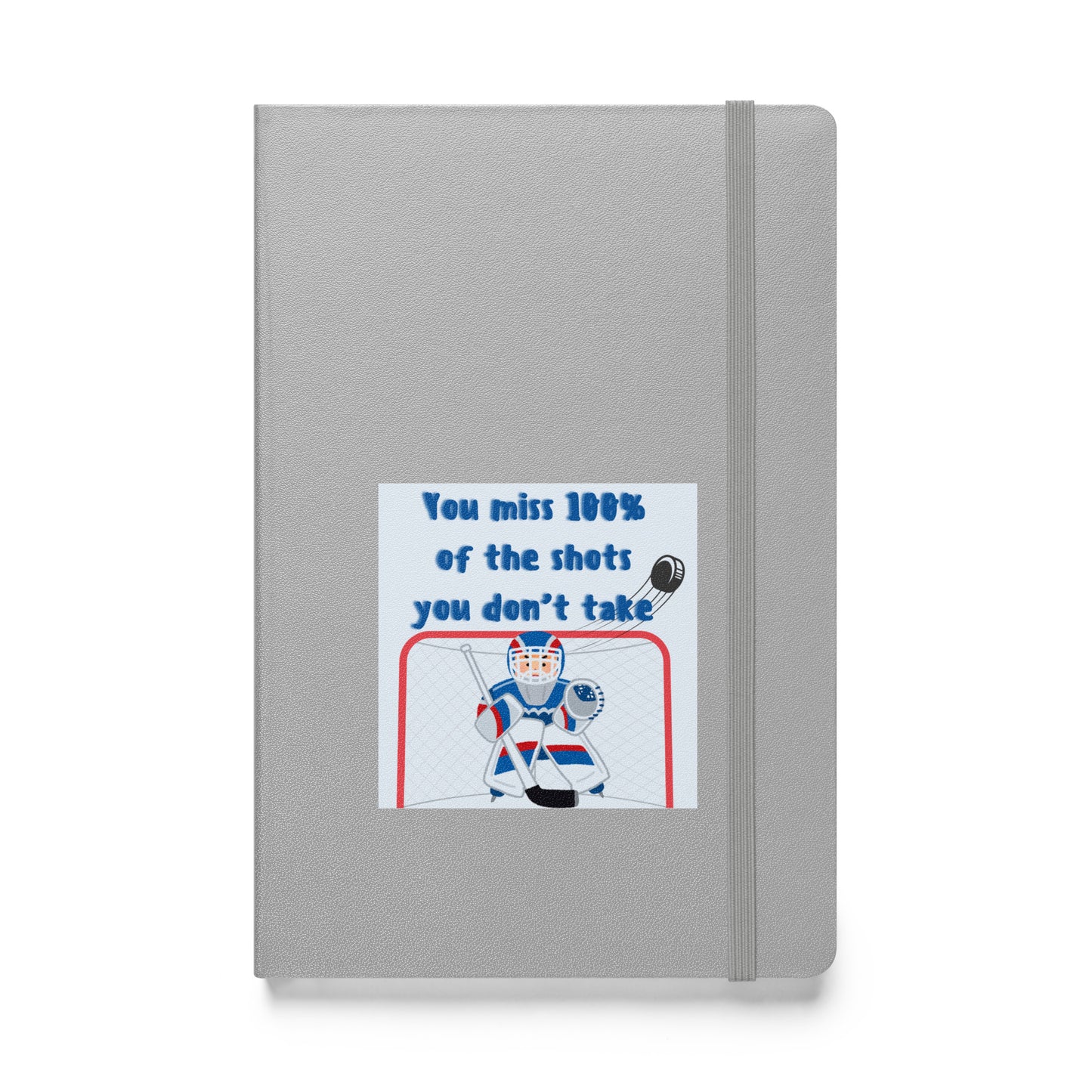 Take the Shot Hardcover bound notebook