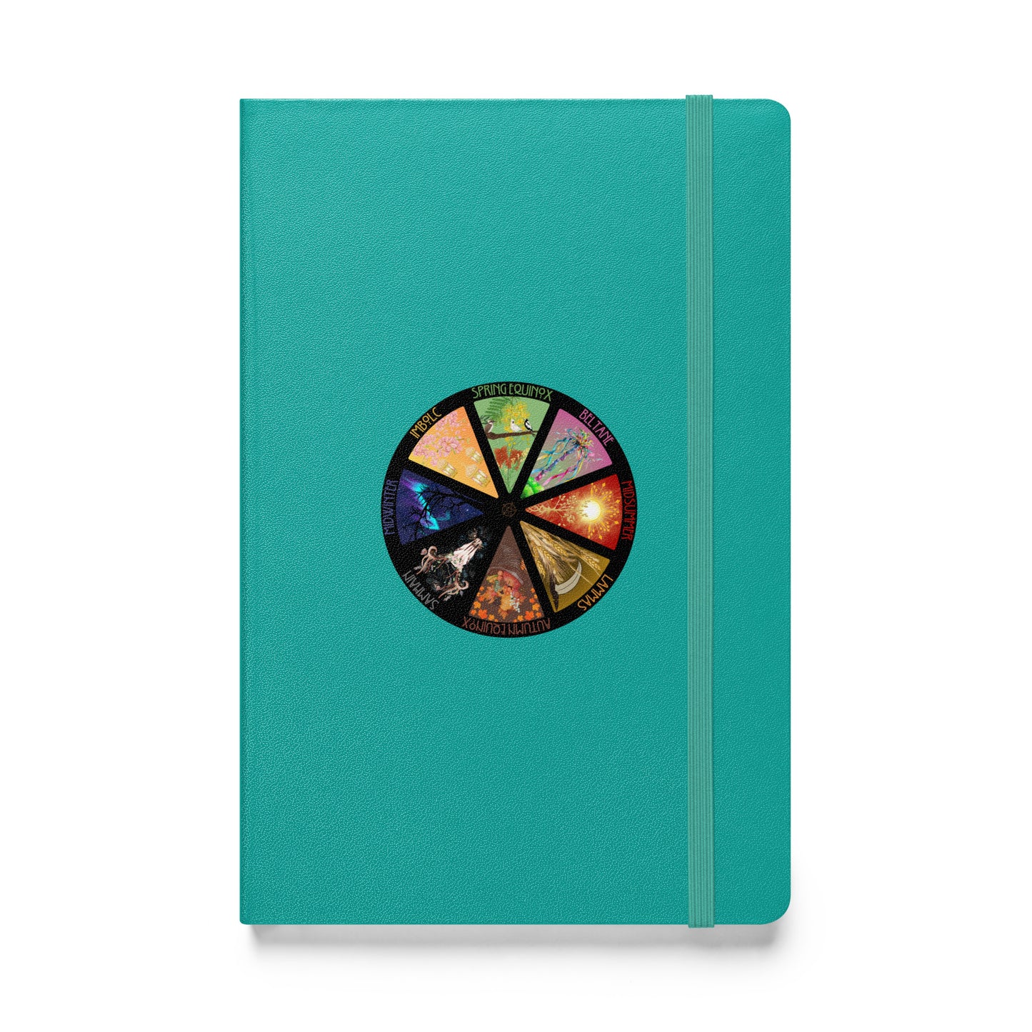 Wheel of the Year Hardcover bound notebook