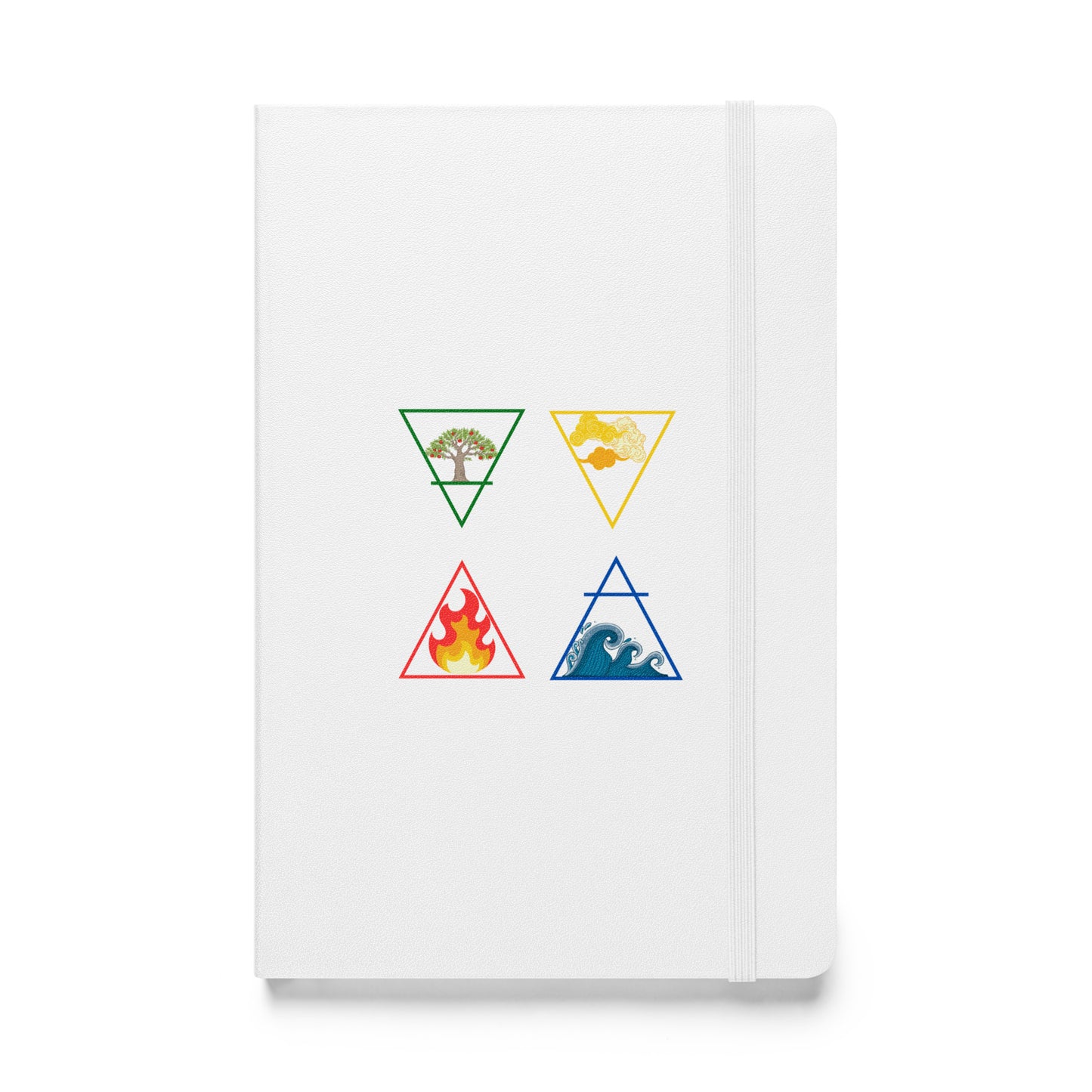 Elemental Symbols Hardcover bound notebook