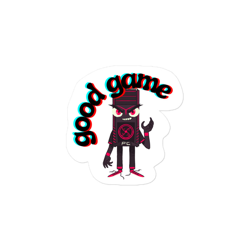 Good game PC sticker