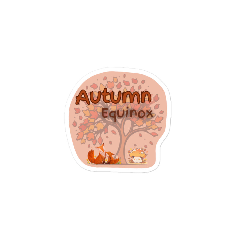 Colour Autumn Equinox sticker