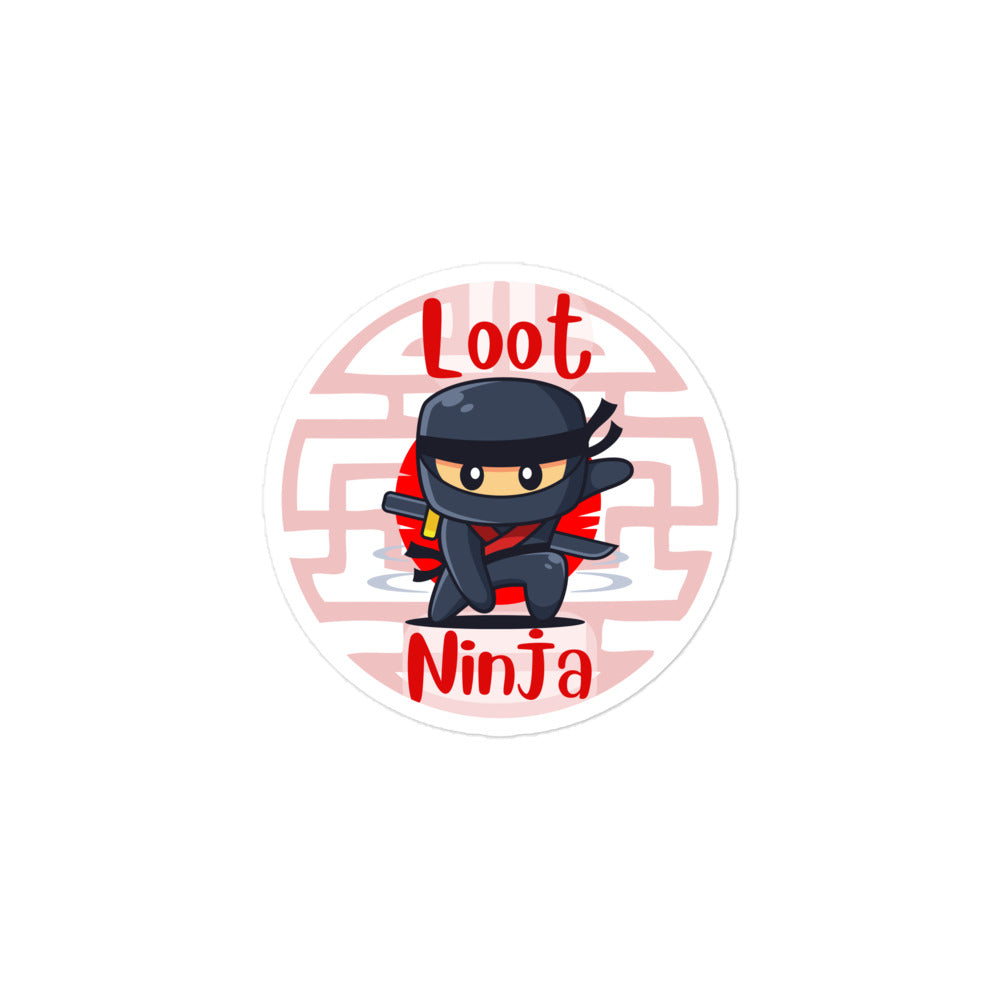 Loot ninja stickers