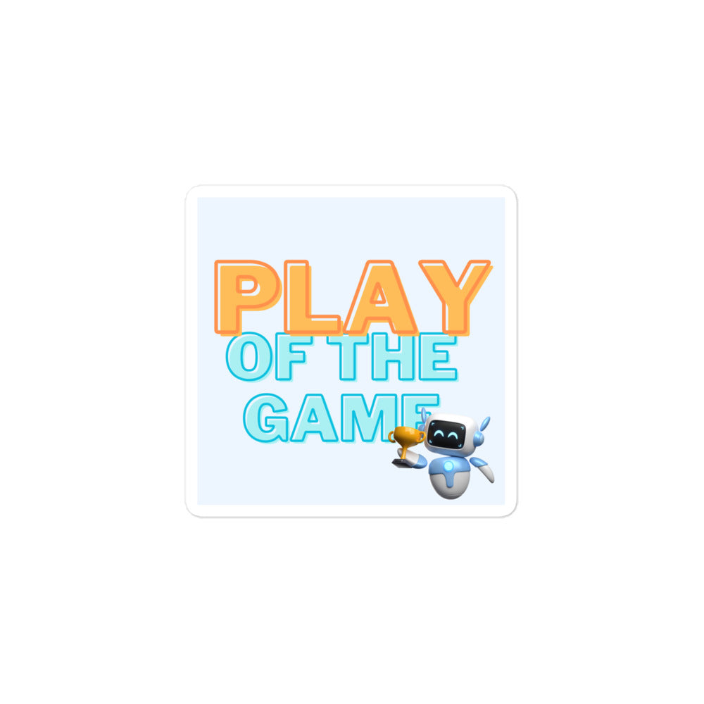 Play of the Game sticker