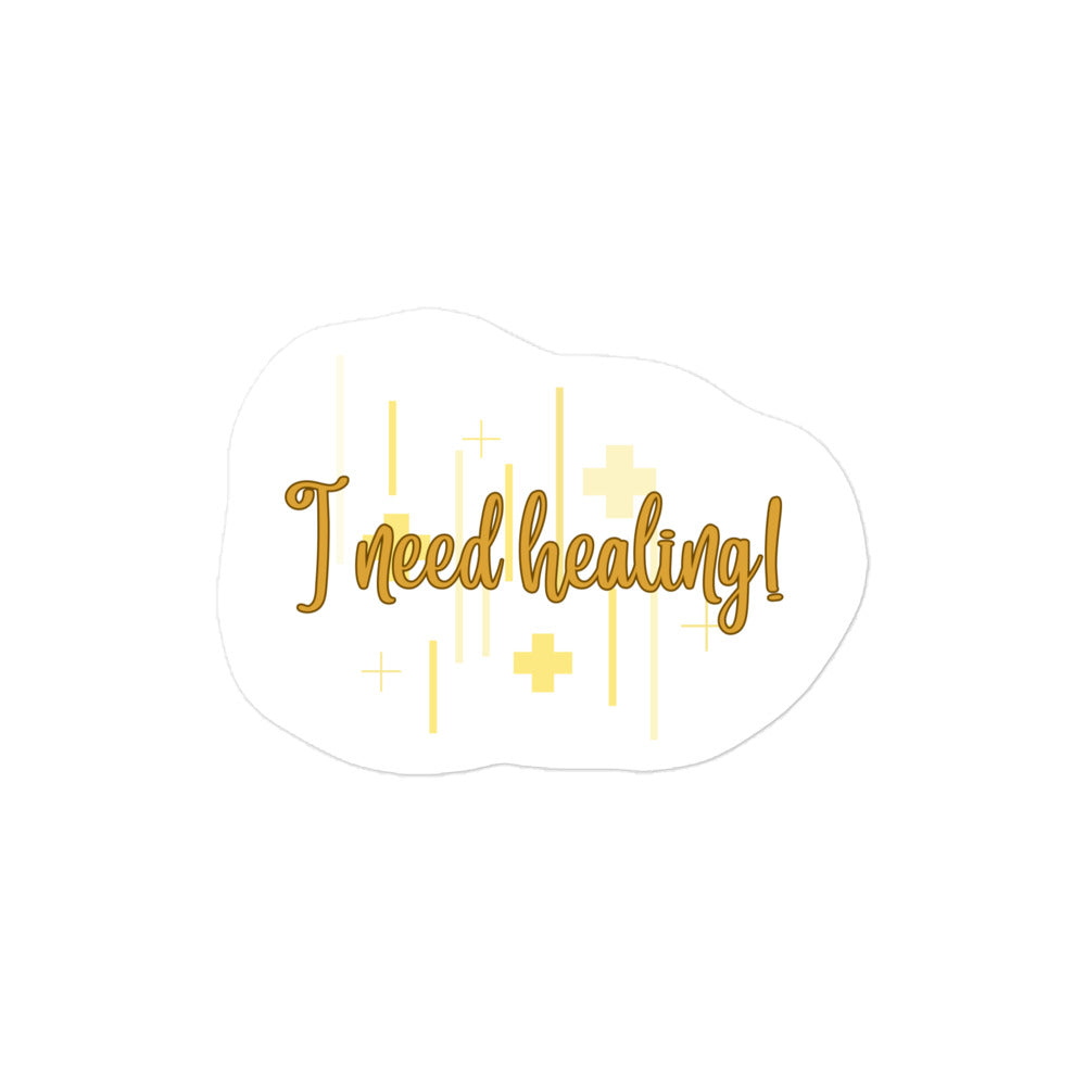 I need healing sticker