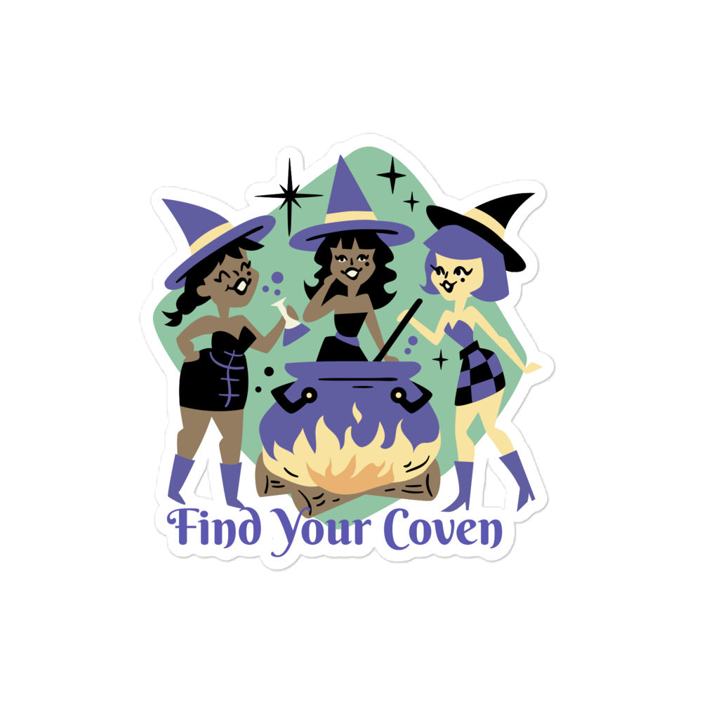 Find your Coven A sticker