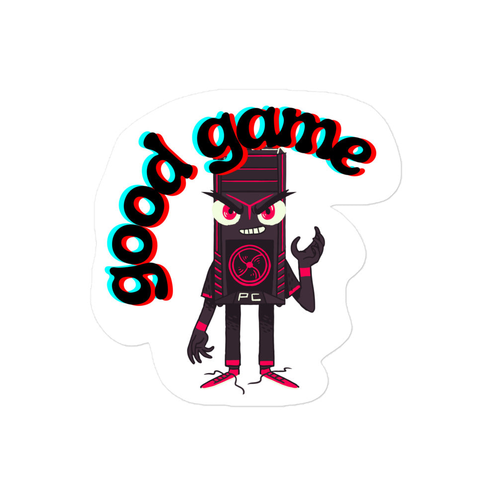 Good game PC sticker