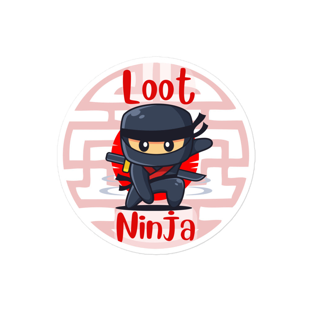 Loot ninja stickers