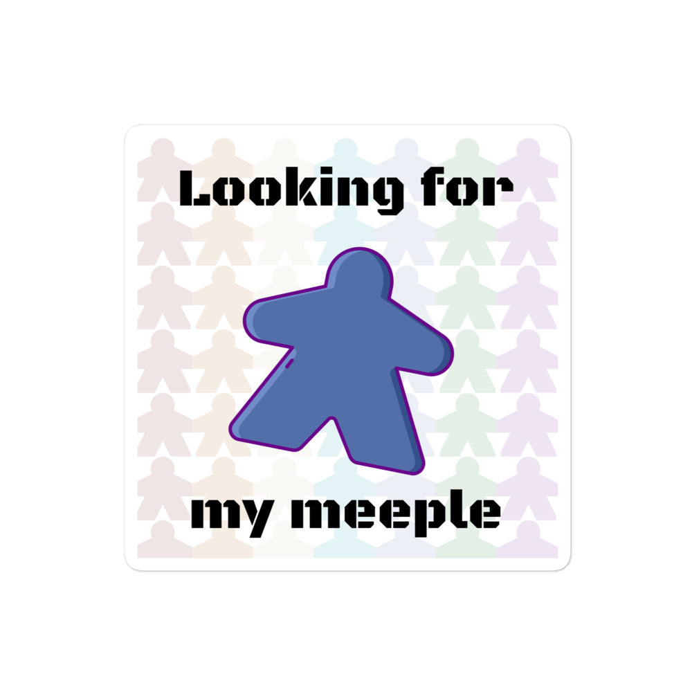 Finding my Meeple sticker