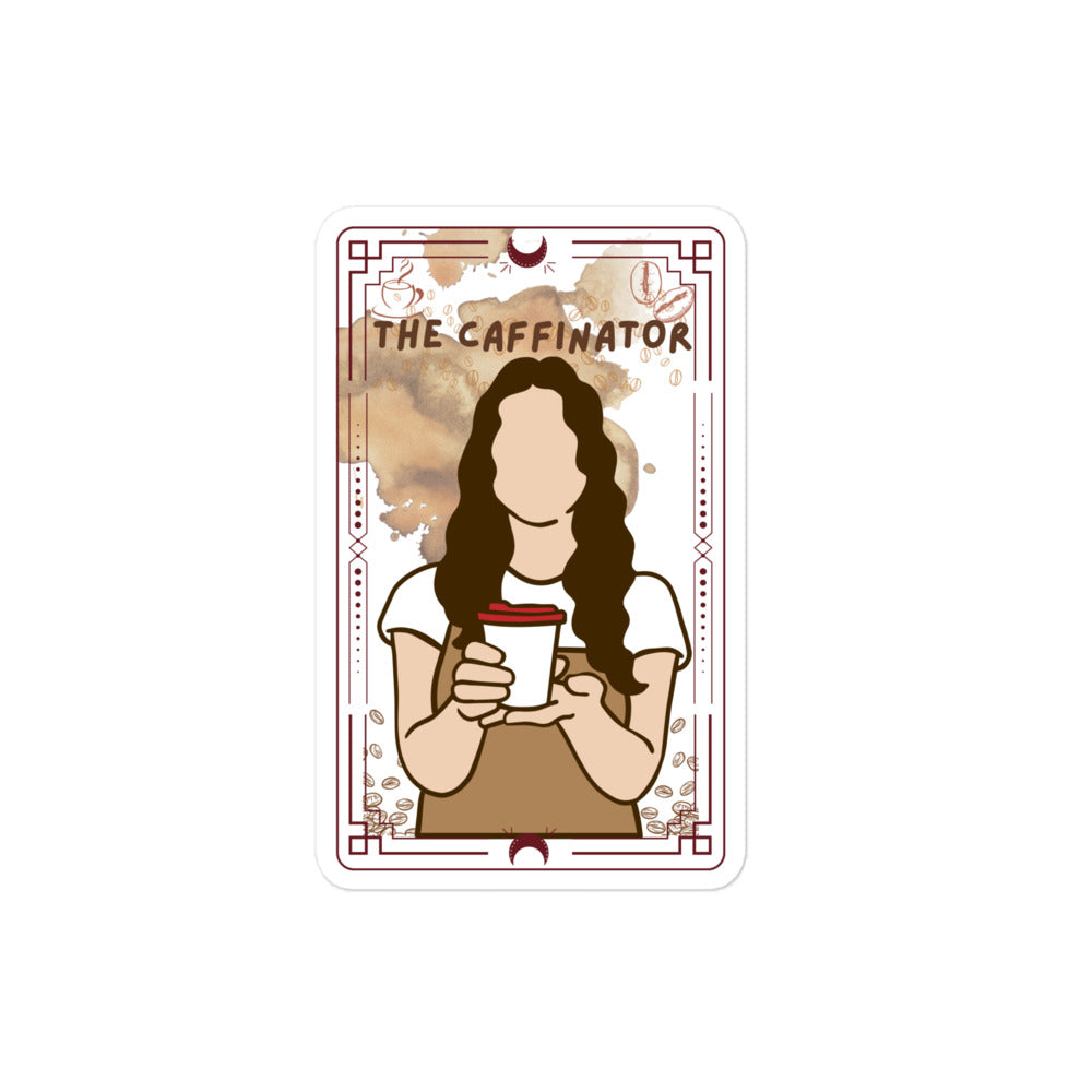 The Caffinator Tarot Bubble-free stickers