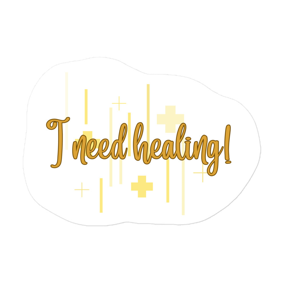 I need healing sticker