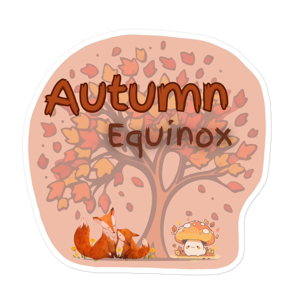 Colour Autumn Equinox sticker