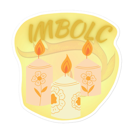 Colour Imbolc Sabbat sticker