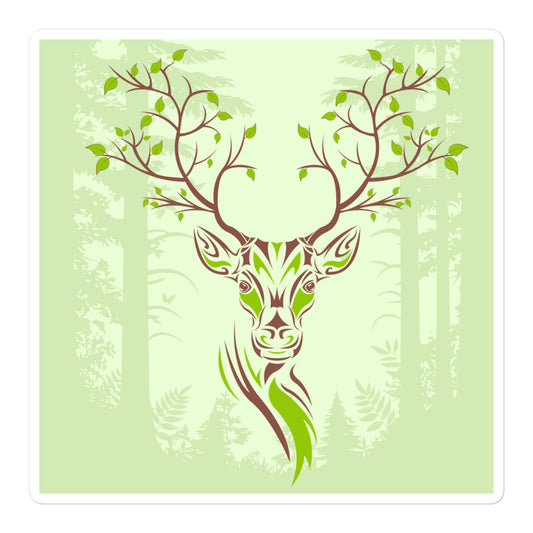 Forest Stag sticker