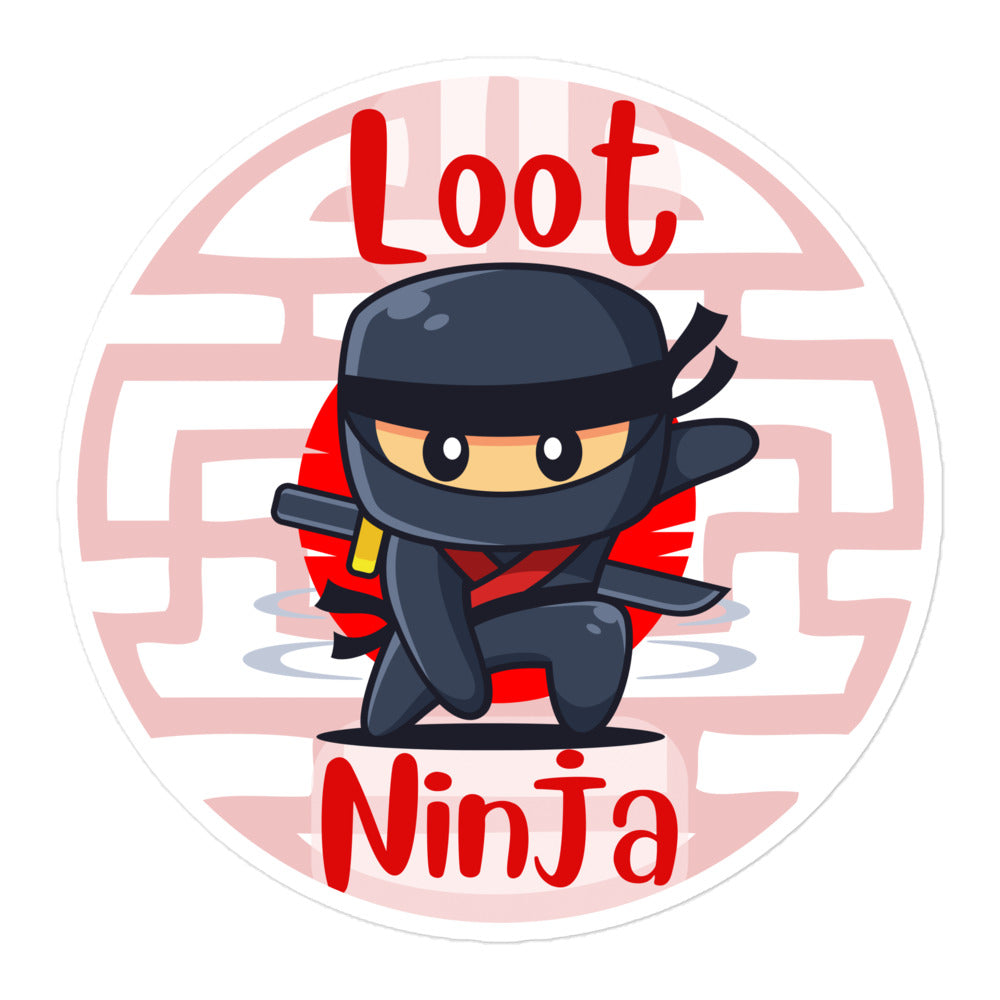 Loot ninja stickers